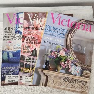 Victoria magazine 2002 and 2003 - bundle of 7